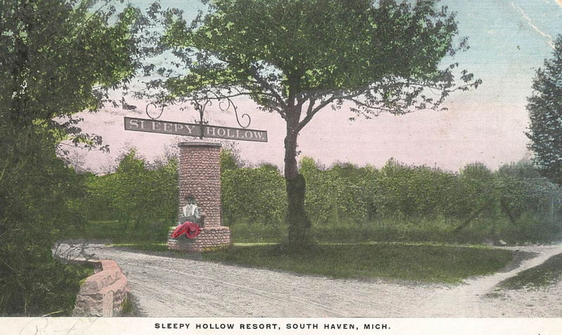 Sleepy Hollow Resort - 1901 Postcard